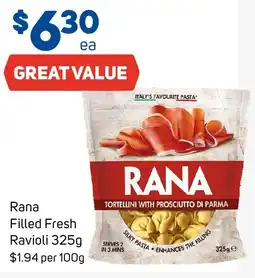 Foodland Rana Filled Fresh Ravioli offer
