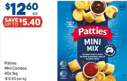 Foodland Patties mini combos offer