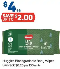 Foodland Huggies biodegradable baby wipes offer