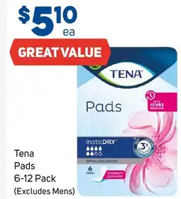 Foodland Tena pads offer