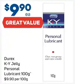 Foodland Durex k-y jelly personal lubricant offer