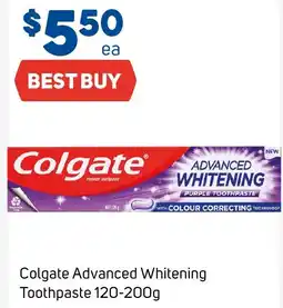 Foodland Colgate advanced whitening toothpaste offer