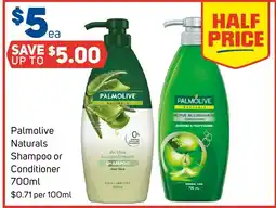Foodland Palmolive naturals shampoo or conditioner offer