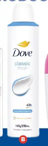 Foodland Dove deodorant offer