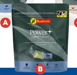 Foodland Bosísto's osisto's power plus laundry capsules offer
