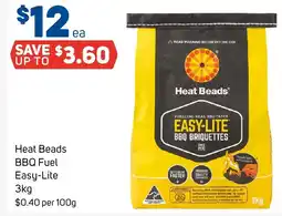 Foodland Heat beads bbq fuel easy-lite offer