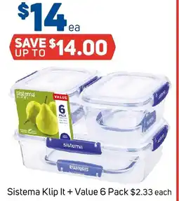 Foodland Sistema klip it + value offer