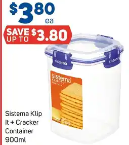 Foodland Sistema klip it + cracker container offer