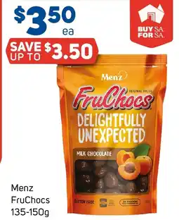 Foodland Menz fruchocs offer