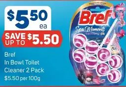 Foodland Bref in bowl toilet cleaner offer
