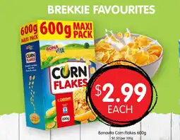 Spudshed Bonavita corn flakes offer