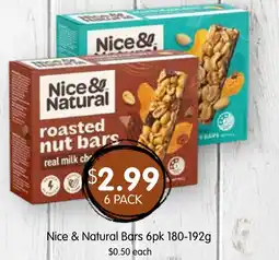 Spudshed Nice & natural bars offer