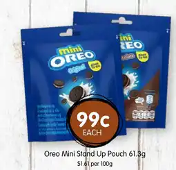 Spudshed Oreo mini stand up pouch offer