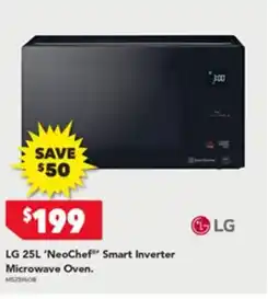 Harvey Norman Lg neochef smart inverter microwave oven offer