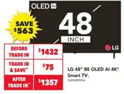 Harvey Norman Lg b5 oled ai 4k smart tv offer