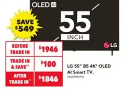 Harvey Norman Lg b5 4k oled al smart tv offer