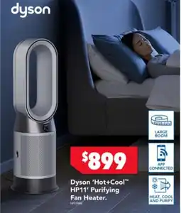 Harvey Norman Dyson hot+cool hp11 purifying fan heater offer