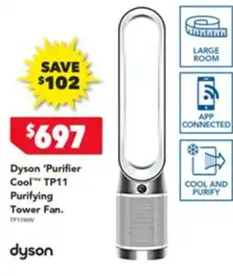Harvey Norman Dyson purifier cool tp11 purifying tower fan offer
