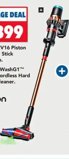 Harvey Norman Dyson v16 piston animal stick vacuum offer
