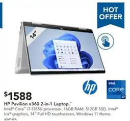 Harvey Norman Hp pavilion x360 laptop offer
