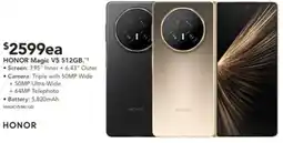 Harvey Norman Honor magic v5 512gb offer