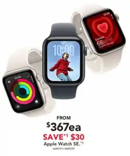 Harvey Norman Apple watch se offer