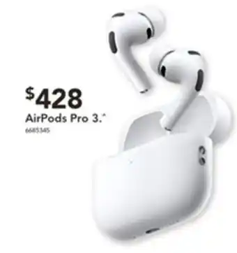Harvey Norman AirPods Pro 3 offer