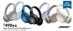 Harvey Norman Bose QuietComfort Headphones offer