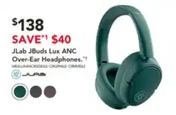 Harvey Norman Jlab jbuds lux anc over-ear headphones offer