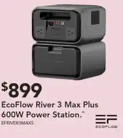 Harvey Norman EcoFlow River 3 Max Plus 600W Power Station offer
