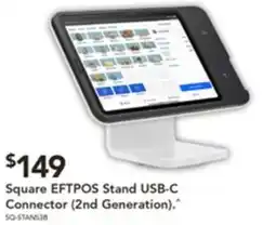 Harvey Norman Square eftpos stand usb-c connector (2nd generation) offer