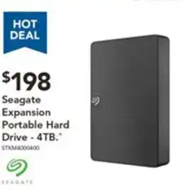 Harvey Norman Seagate expansion portable hard drive - 4tb offer