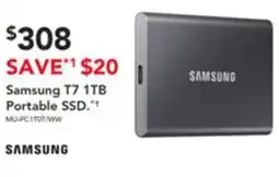 Harvey Norman Samsung t7 1tb portable ssd offer