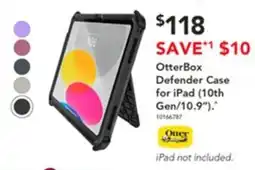 Harvey Norman OtterBox Defender Case for iPad (10th Gen/10.9") offer