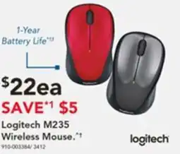 Harvey Norman Logitech m235 wireless mouse offer