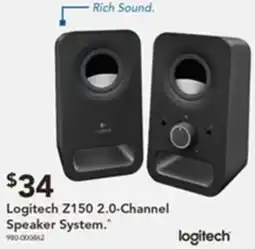 Harvey Norman Logitech Z150 2.0-Channel Speaker System offer