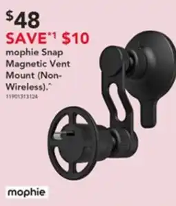 Harvey Norman Mophie snap magnetic vent mount (non- wireless). offer