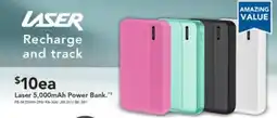 Harvey Norman Laser 5,000mAh Power Bank offer