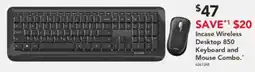 Harvey Norman Incase Wireless Desktop 850 Keyboard and Mouse Combo offer