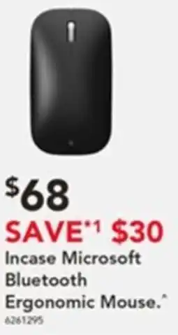 Harvey Norman Incase Microsoft Bluetooth Ergonomic Mouse offer