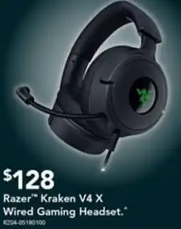 Harvey Norman Razer Kraken V4 X Wired Gaming Headset offer