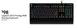 Harvey Norman Logitech g213 prodigy rgb gaming keyboard offer