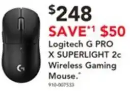 Harvey Norman Logitech g pro x superlight 2c wireless gaming mouse offer