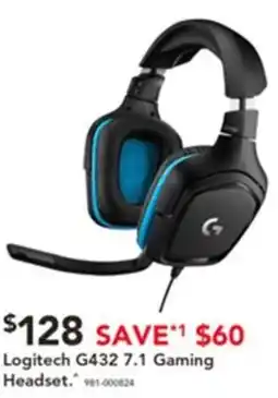Harvey Norman Logitech G432 7.1 Gaming Headset offer