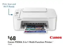 Harvey Norman Canon pixma 3-in-1 multi-function printer offer