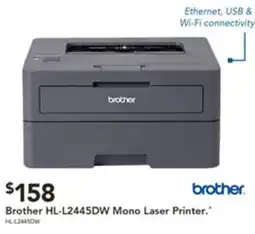 Harvey Norman Brother hl-l2445dw mono laser printer offer