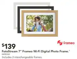 Harvey Norman FotoStream 7 Frameo Wi-Fi Digital Photo Frame offer