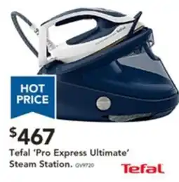 Harvey Norman Tefal 'Pro Express Ultimate' Steam Station offer