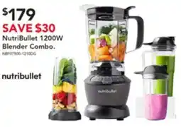 Harvey Norman NutriBullet 1200W Blender Combo offer