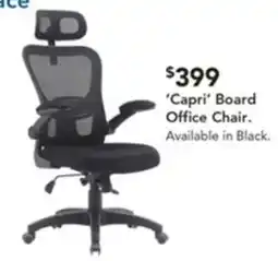 Harvey Norman 'Capri' Board Office Chair offer